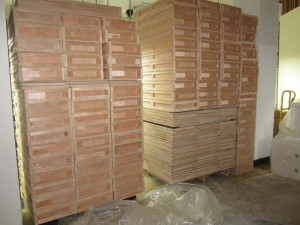 Small stand crates