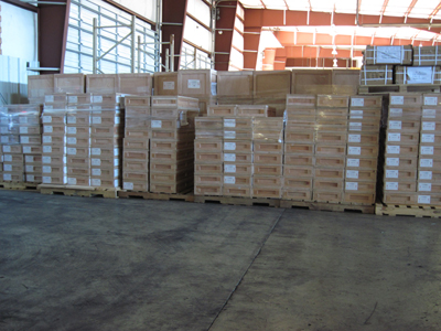 Evolution Acoustics Warehouse - MMMicroOnes with stands